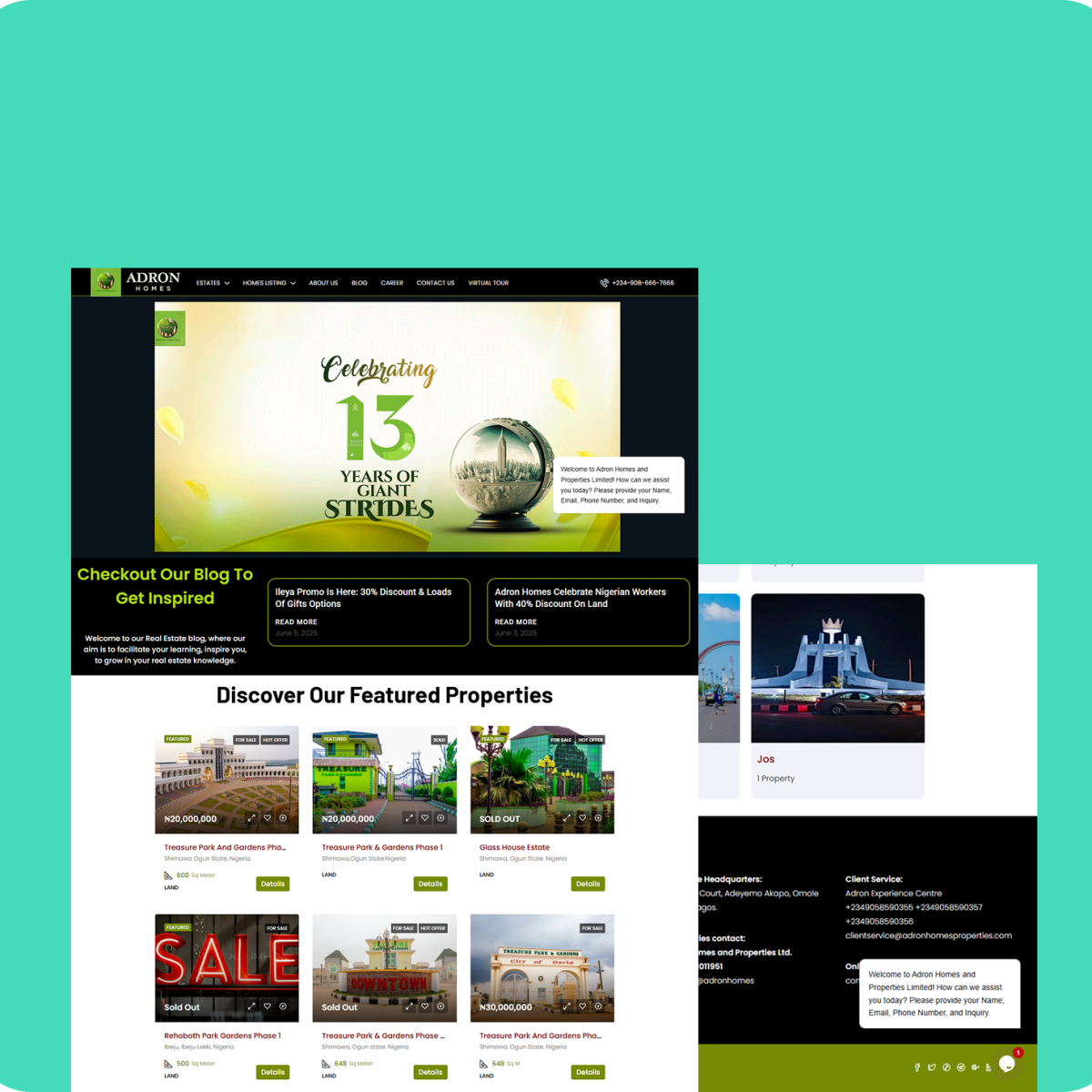 Adron Homes Properties